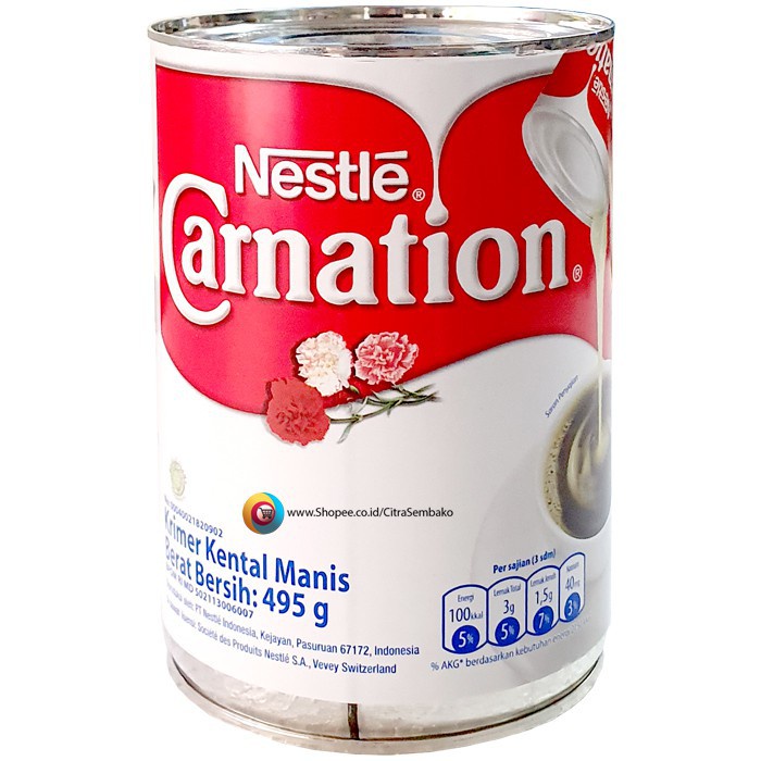 Susu Kaleng Carnation 495 gr