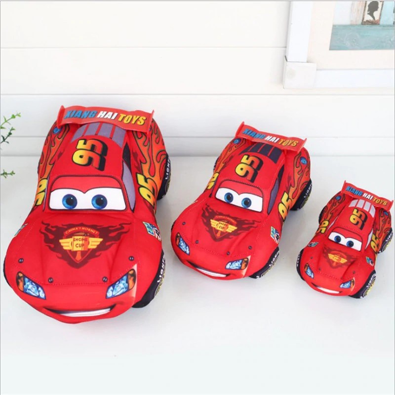 baby toys Disney Pixar Cars Kids Toys 17cm 25cm 35cm McQueen Plush Toys Cute Cartoon  Cars Plush