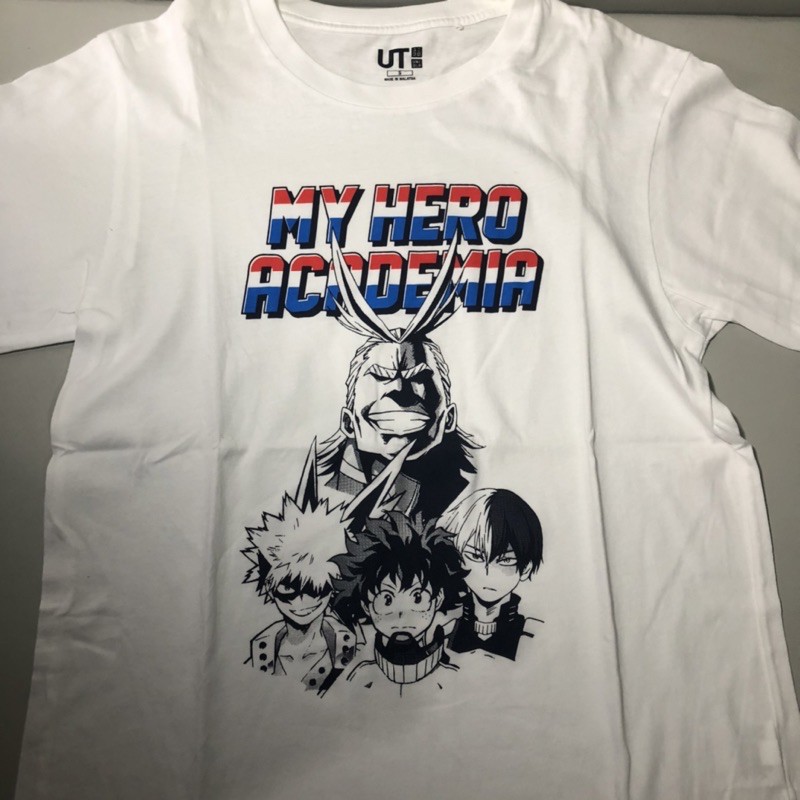 preloved my hero academia uniqlo t-shirt manga ut size s