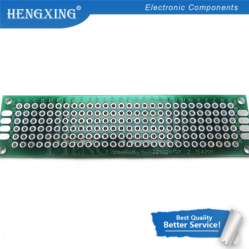 50 Pcs Papan Sirkuit Prototype PCB Universal 2x8cm 2x8 3x7cm 3x7 4x6cm 4x6 5x7cm 5x7 Dua Sisi