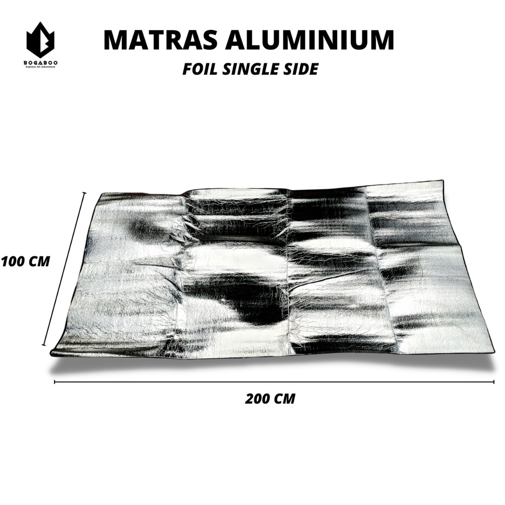 Matras Aluminium Single Bogaboo - Matras Foil Single Ukuran 200 x 100cm