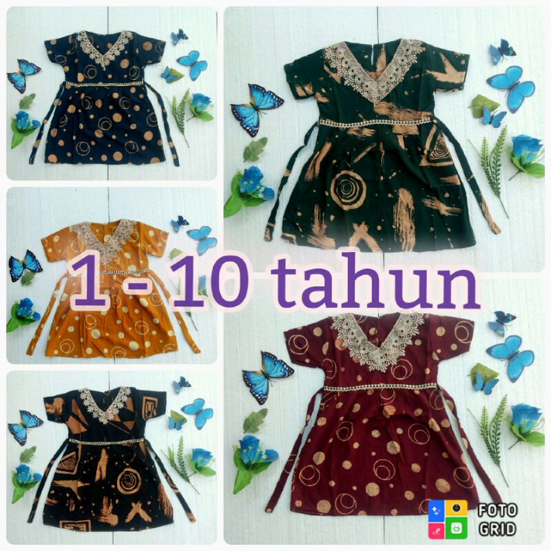 DASTER RENDA ANAK 1 - 10 TAHUN DASTER ANAK TERBARU DASTER ANAK GROSIR