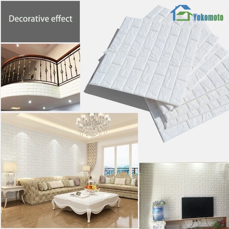 Ready Stock Wallpaper Dinding 3d Stiker Dinding kamar tidur hiasan dinding kamar tidur Dekorasi home living-3