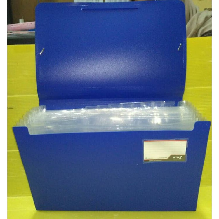 

NEW Expanding File Tali F4 Inter-X - Biru TERLARIS