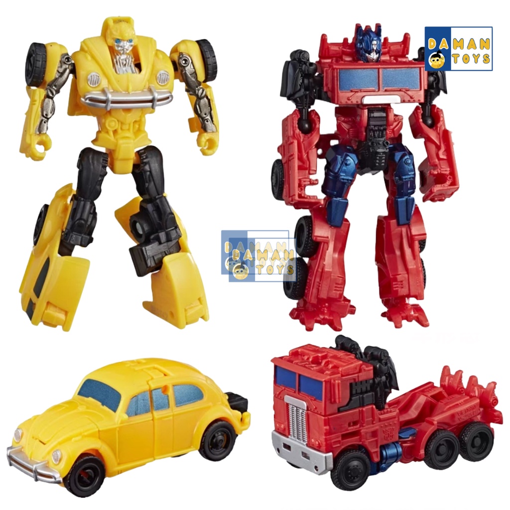 Mainan Robots Transformers Megatronus Optimus Prime Steeljaw Night Ops Bumblebee Bisa Berubah