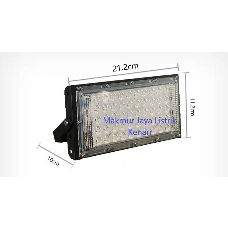 Lampu Sorot 50 watt 50w 50 w SMD LED floodlight Lampu Tembak Putih