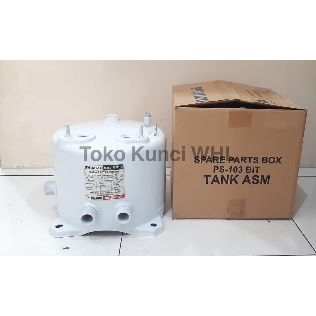 Tabung Pompa Air SHIMIZU PS 103 BIT ASLI |Tabung Bawah / Pressure Tank