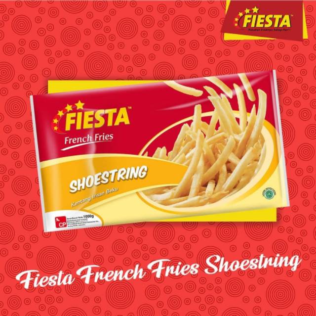 Fiesta French Fries Shoestring Kentang Goreng 500g