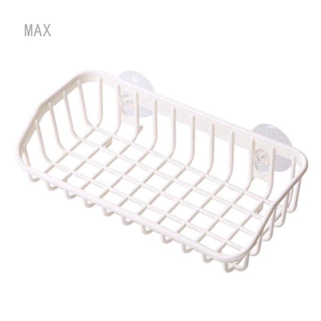 Rak Wadah Dengan Model Gantungan Dinding Dan Ganda Untuk Organizer Spons / Sabun Pada Dapur