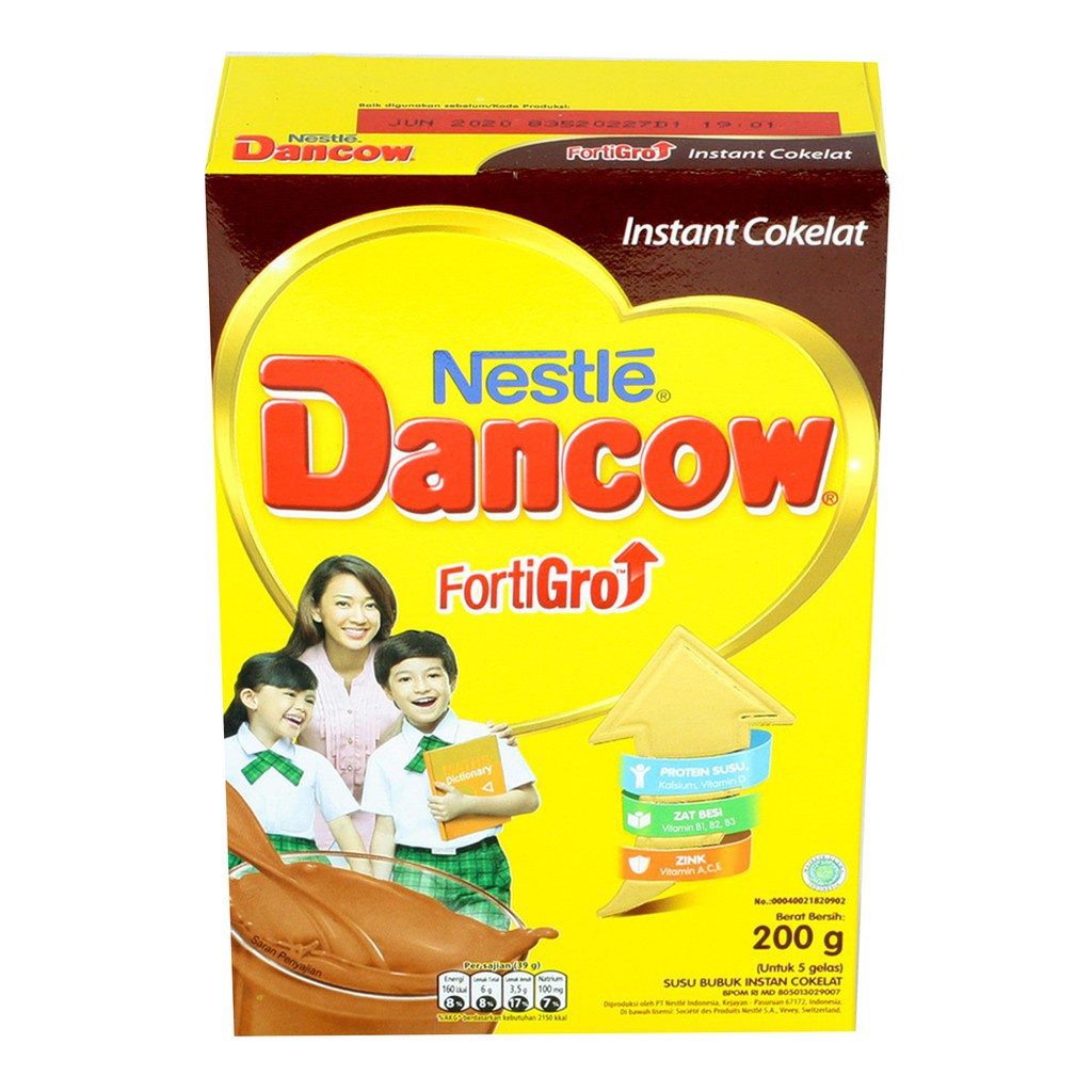 

Dancow Fortigro Rasa Cokelat 195gr