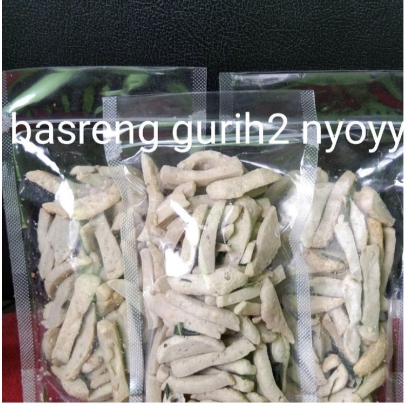 makanan ringan basreng baso goreng basreng stik rasa original daun jeruk isi 100gram-2