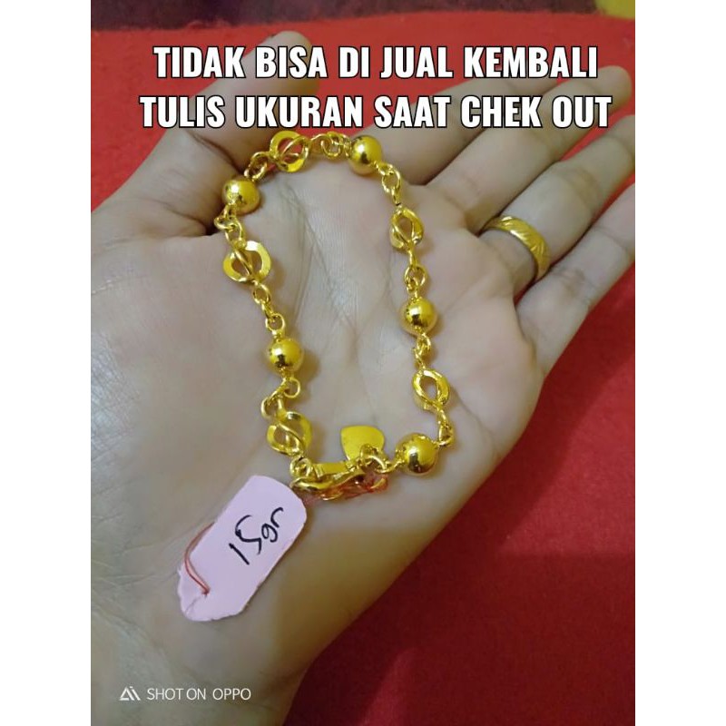 gelang bola belimbing sepuhan