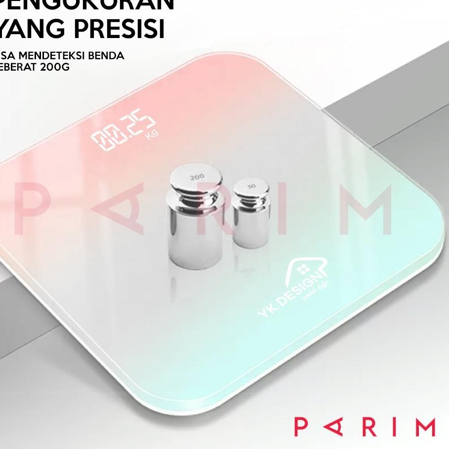 ☄ TIMBANGAN Timbangan Berat Badan Mini Digital BODY 180 KG BERMEREK YK DESIGN YK-169 ☞