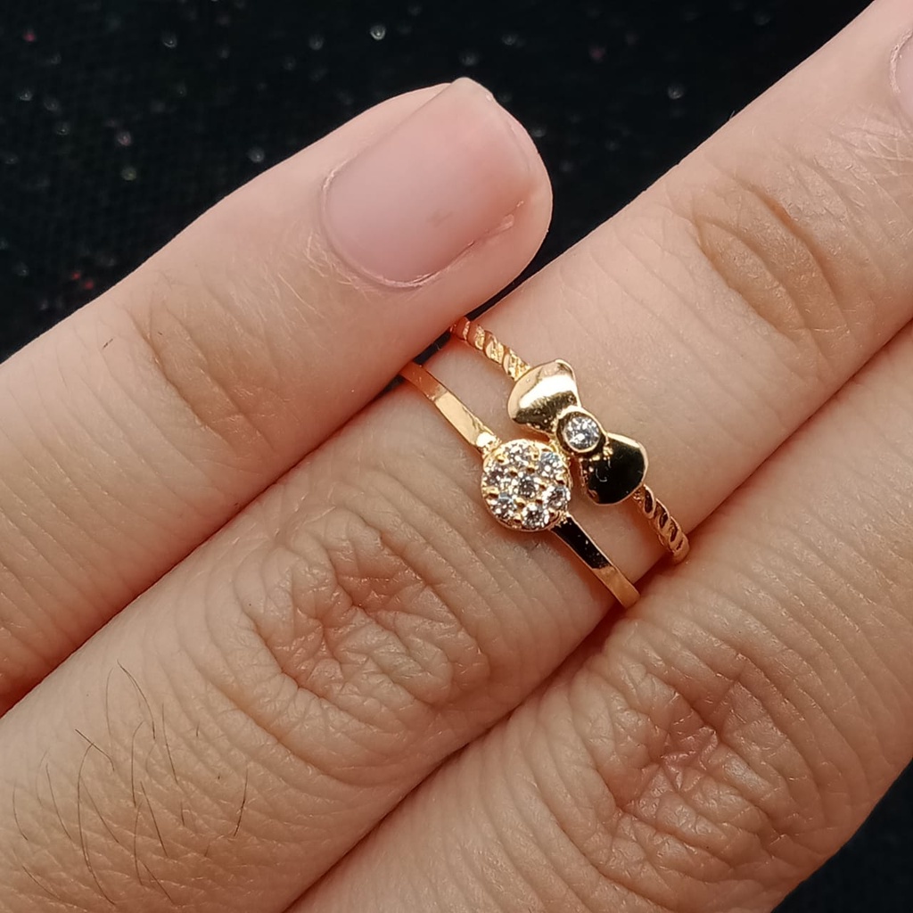 Cincin Emas 17K - 1.6 gr Kadar 750 - CBS100000018