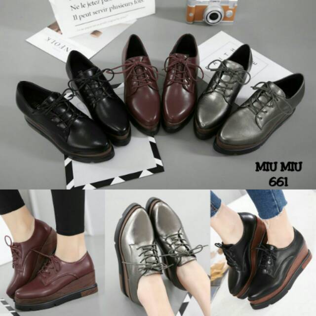 MIU MIU WEDGES SHOES 661