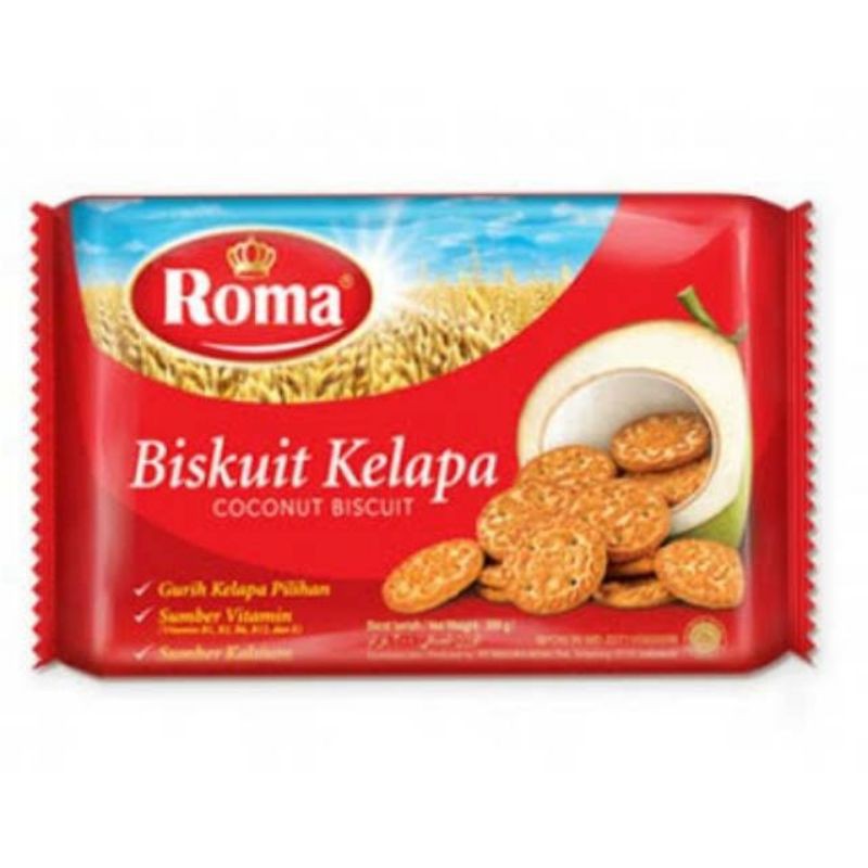 

Biskuit Roma Kelapa 300gr