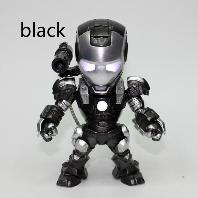 black iron man toy