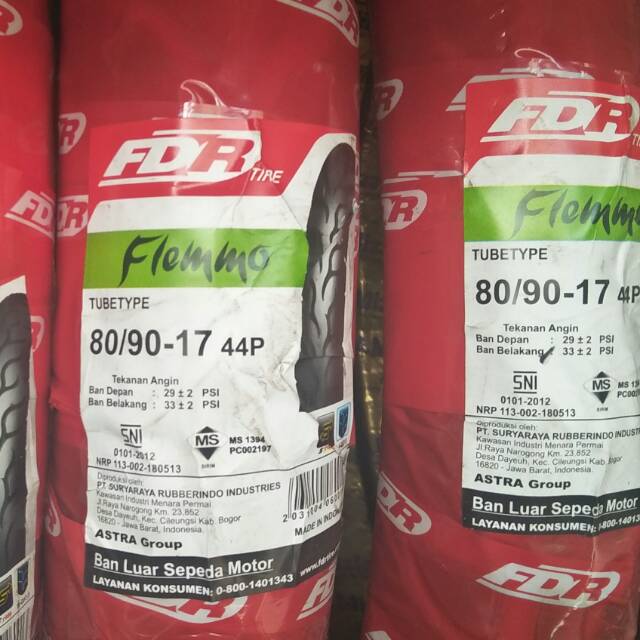 Ban fdr flemmo 80/90 R17