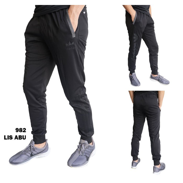 Grosir CELANA OLAHRAGA LARI RUNNING PRIA TRAINING ADIDAS 982 LIS ABU Keren