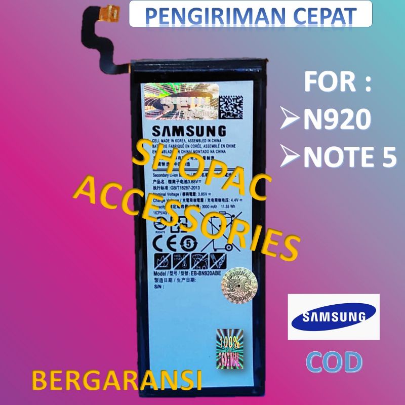 BATERAI SAMSUNG NOTE 4 NOTE 5 SEIN