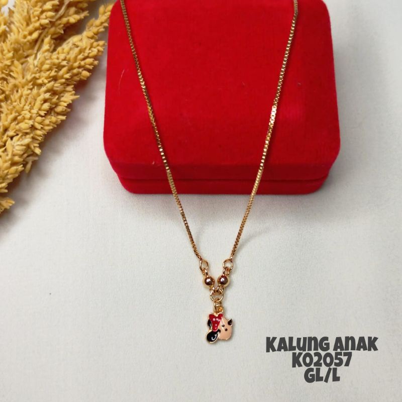 Kalung Anak Koye Karakter Warna 18k K02057