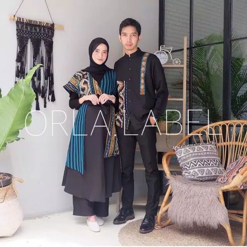 Naomi couple tenun andin by orla label preloved