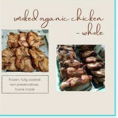 

smoked organic chicken whole