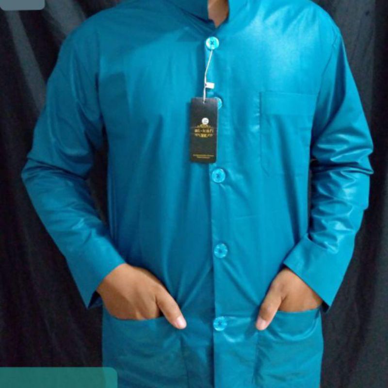 BAJU KOKO AMMU merek Oemar terlaris haibah ammu atasan pria baju  koko pria habaib kiyai para ust-Toska