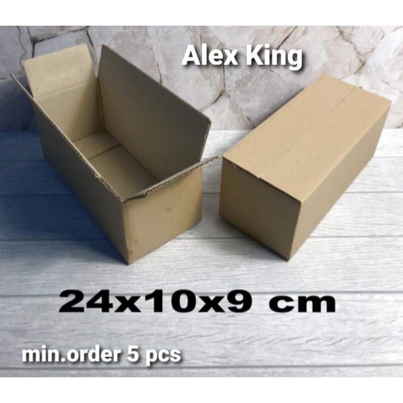 

KARDUS / BOX / uk. 24x10x9 cm / KARTON PACKING POLOS BARU ST