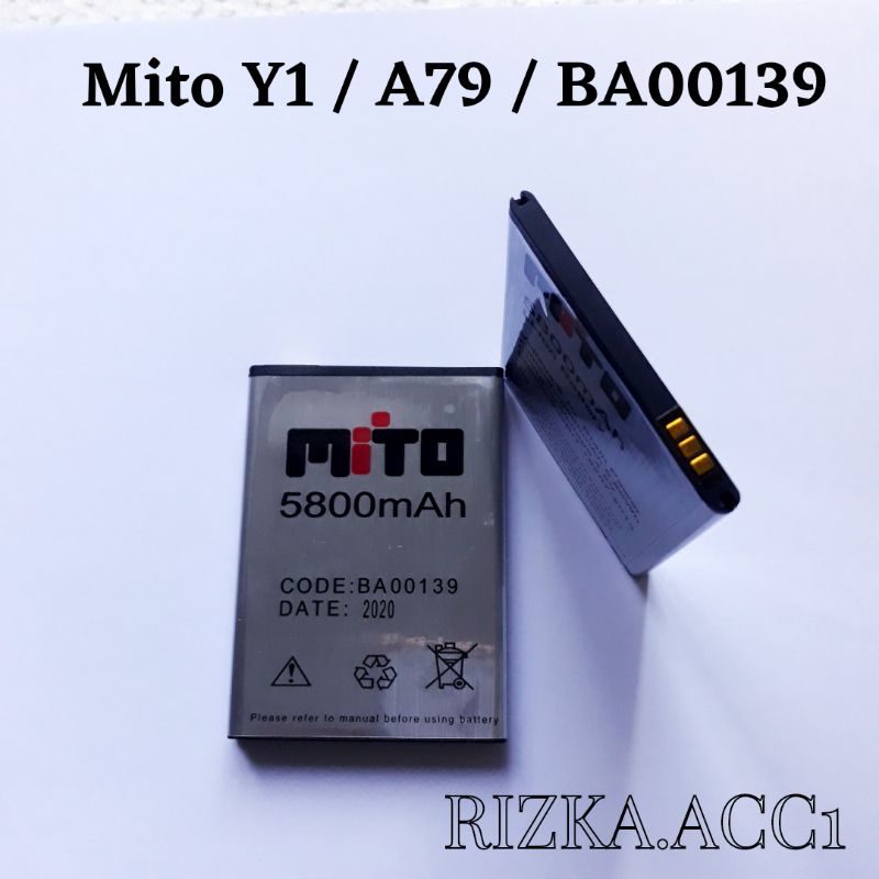 Baterai Batre Mito Y1 A79 BA00139 BA-000139 Battery Batere Handphone