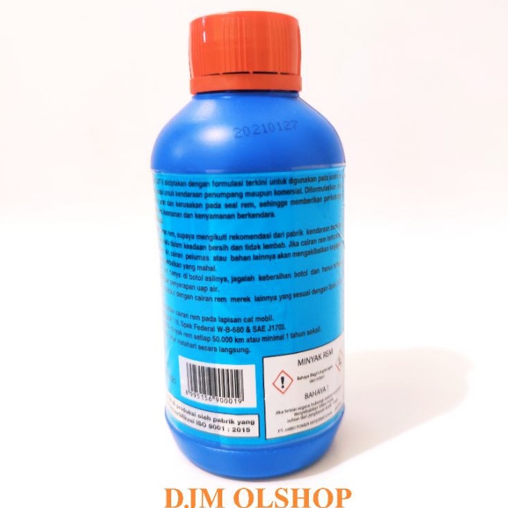 Jumbo Minyak Rem Cakram DOT-3 300ML