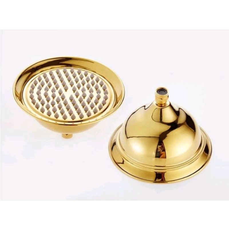 Shower tiang FSD Gold set panas dingin &quot;ORIGINAL&quot; / Shower Gold mewah dua fungsi