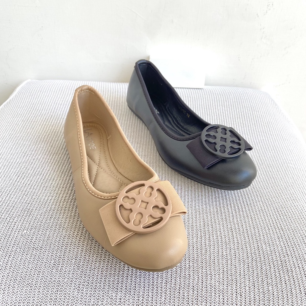 Lacode Shoes Flat Shoes Sepatu Pansus Sepatu Flat Wanita Import