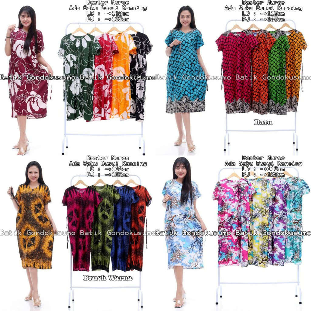 DASTER MOTIF TERBARU RAYON TEBAL TERLARIS PREMIUM ORY BATIK GONDOKUSUMO