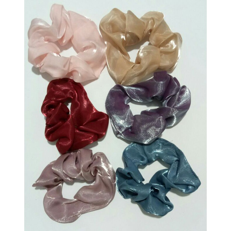 IKAT RAMBUT BAHAN SATIN/KUNCIRAN SATIN