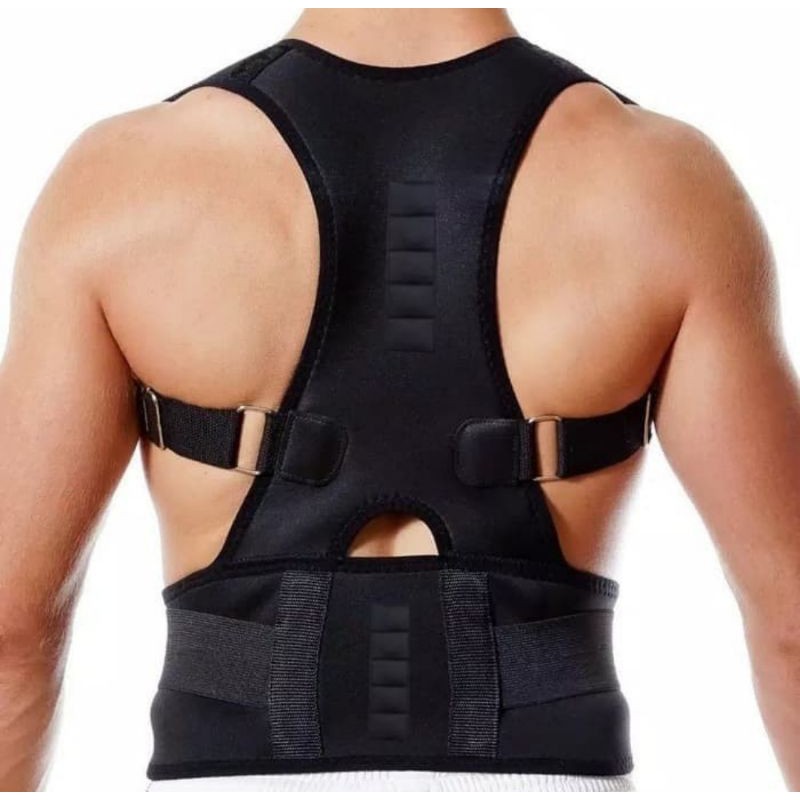 Korset  Penyangga Punggung Back Support Power Magnetic Posture Corrector