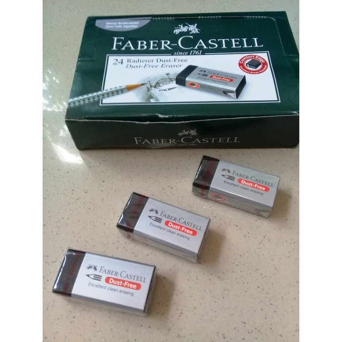 

Produk Penghapus Stip Sedang Hitam Excellent Clean Faber-Castell 187171 Trendi