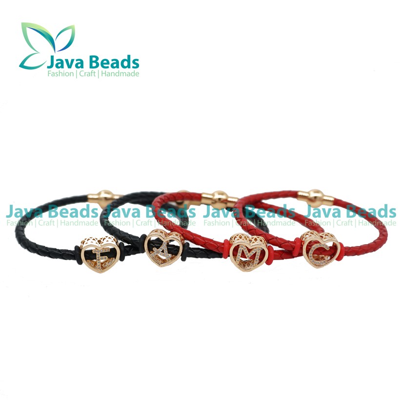 Gelang Inisial Gelang Nama Gelang Huruf Love