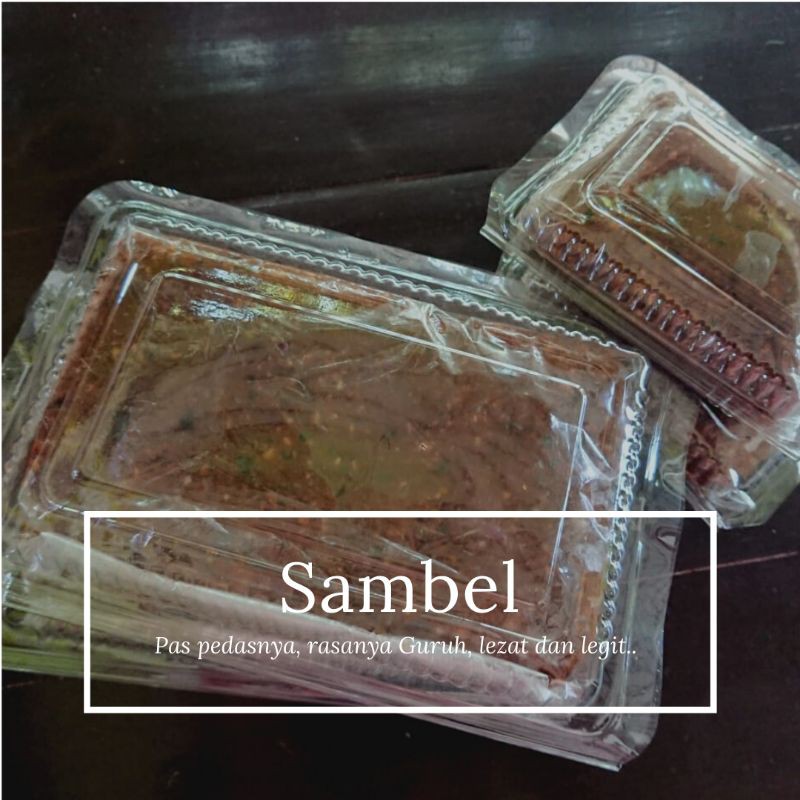 

sambel pecel super sedap 1kg