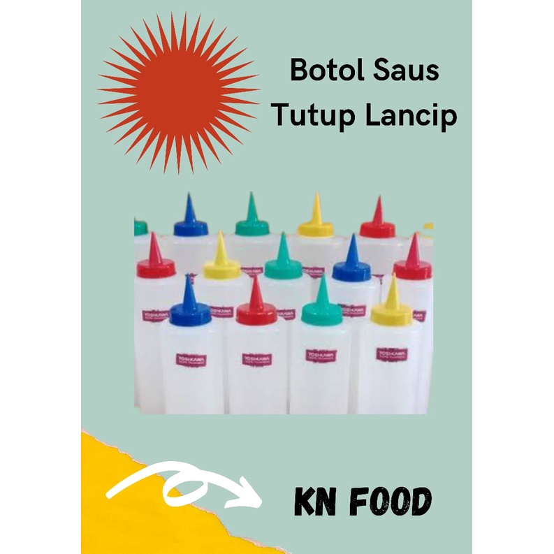 Botol SausMayo - Tutup Lancip