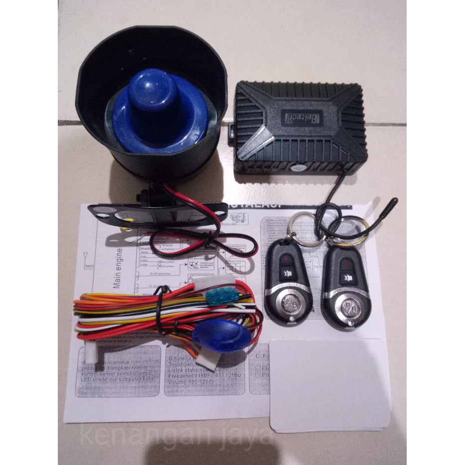 Alarm mobil remot mobil remote mobil universal remot model avanza