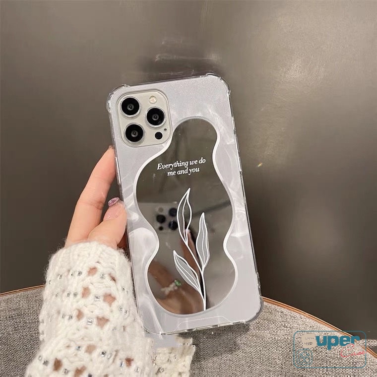 Casing Soft Case Tpu Motif Bunga Untuk iPhone 11 13 12 Pro Max 7 8 Plus XR X XS Max SE 2020