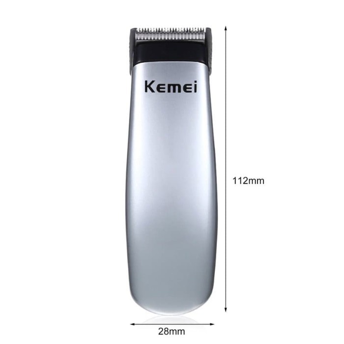 Kemei KM-666 Portable Mini Electric Hair Clipper Trimmer Pencukur Rambut