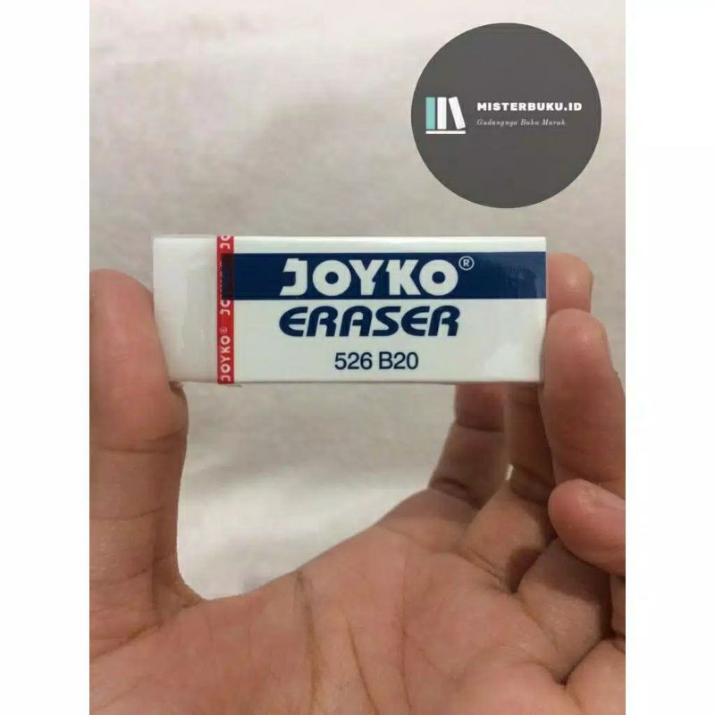 

JOYKO eraser 526 B20 Penghapus putih besar HARGA 1Pcs saja