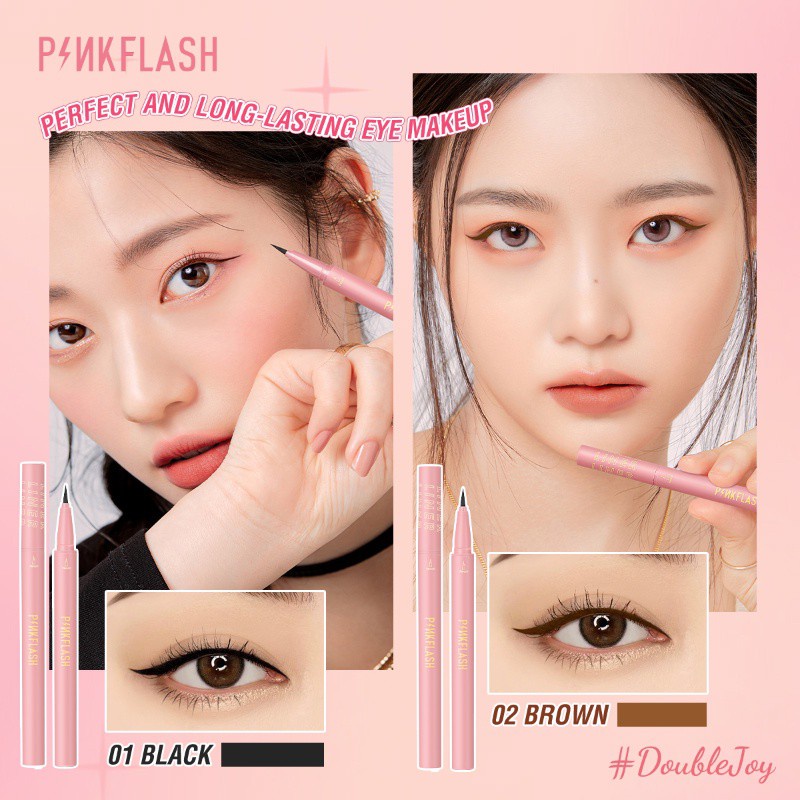 (READY &amp; ORI) Pinkflash Pink Flash Quick-Drying Liquid Eyeliner E05 E 05