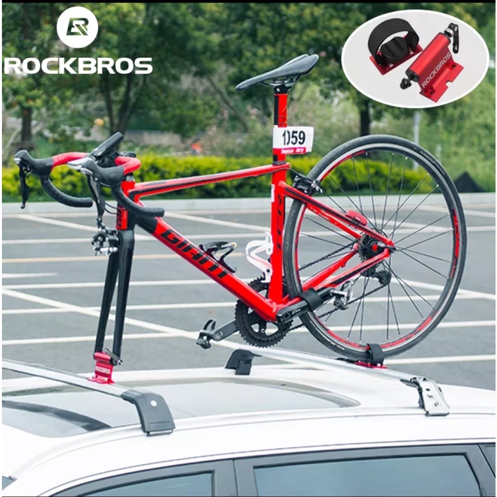 Rak single Sepeda di mobil ROCKBROS XL1001 Car Roof Top Bike Carrier