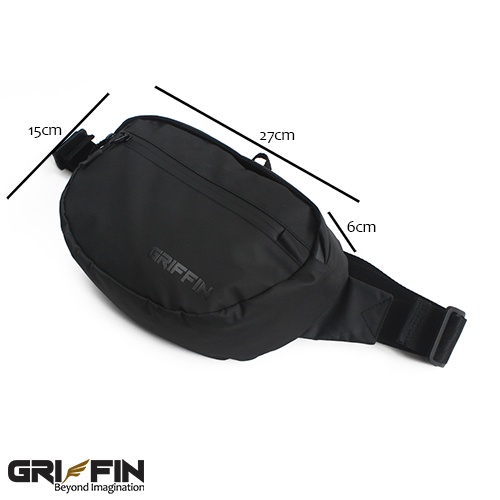 Tas Waistbag Pria Clive Griffin Waterproof