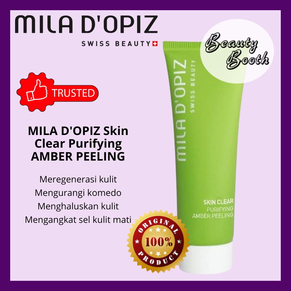 MILA D'OPIZ Skin Clear Purifying AMBER PEELING 50ml / MILADOPIZ AMBER PEELING