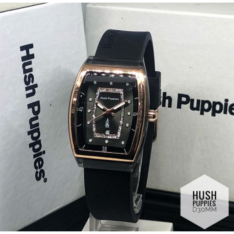 Hush puppies Jam tangan wanita Hush puppies tali rubber / karet