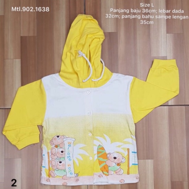 Jaket katun anak unisex / jaket angin anak / jaket sepeda motor anak / outwear anak/ atasan anak